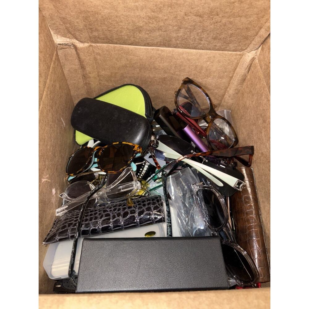 Eyeglasses Mystery Box Mixed Brands Lot 6lb 15.23oz Bulk Resale